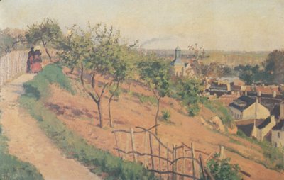 The Path of Justice, Pontoise by Camille Jacob Pissarro